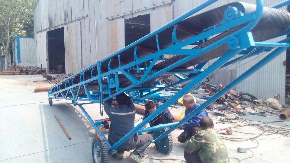 皮帶輸送機廠家安裝調試