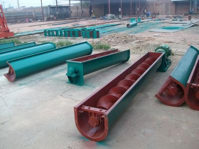 廠家生產中無軸螺旋輸送機半成品