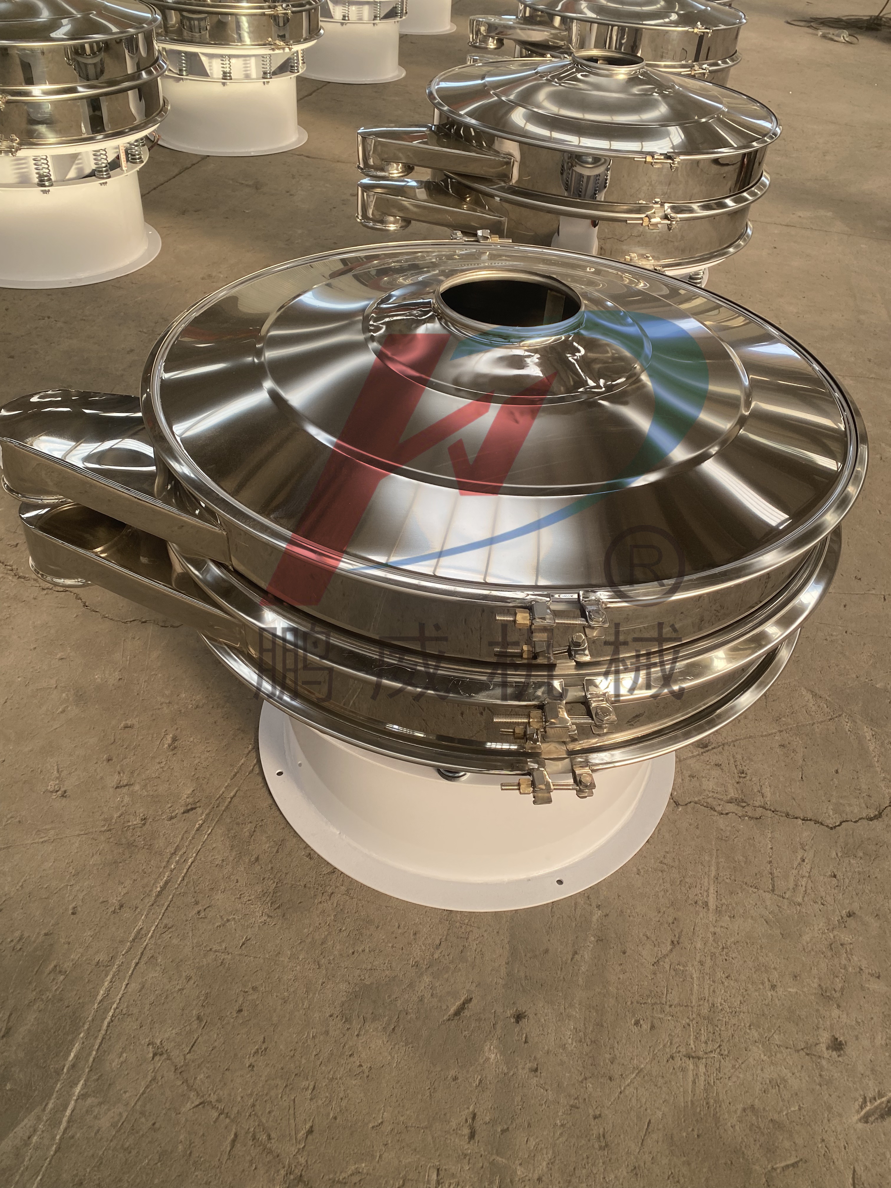 超聲波旋振篩如何解決篩細粉問題